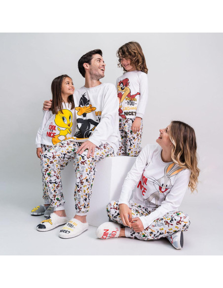 Piżama dziecięca z długim rękawem Zwariowane Melodie 128cm/8years