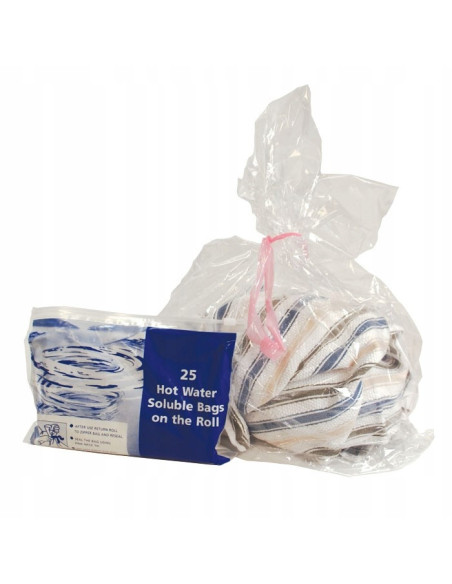 Rozpuszczalne worki do prania 80L MonoSol Aquafilm 25sztuk