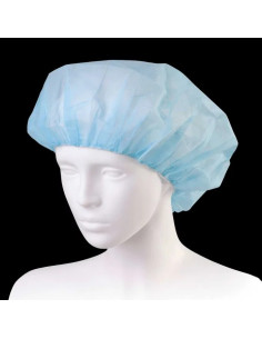 Czepek włókninowy medyczny typu beret 1 opakowanie-100sztuk