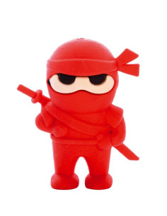 Gumka w kształcie Ninja 18 sztuk Astra czerwona