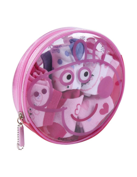 Skarpetki niemowlęce 5 par Świnka Peppa 15-16