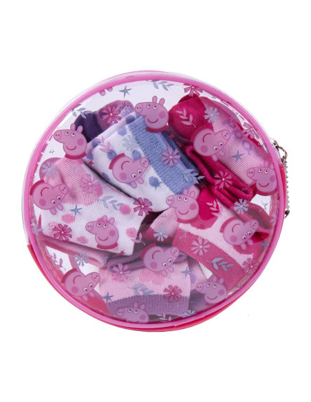 Skarpetki niemowlęce 5 par Świnka Peppa 15-16