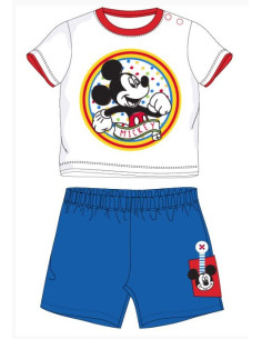 Komplet niemowlęcy 2 elementy Myszka Mickey niebieski 80