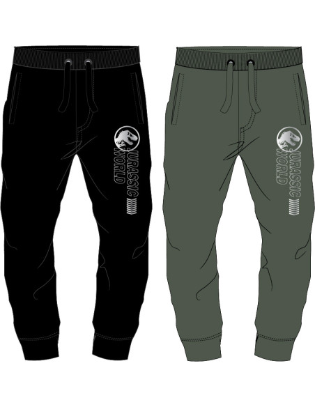 Spodnie dresowe chłopięce Jurassic World zielone 164