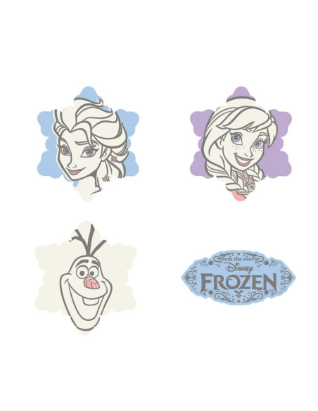 Gumki do mazania Frozen