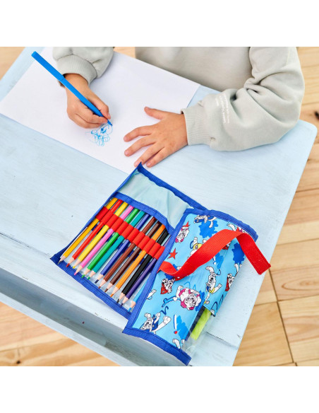 Piórnik z wyposażeniem Psi Patrol