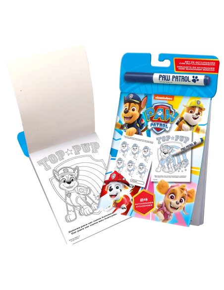 Kolorowanka + magiczny pisak Psi Patrol