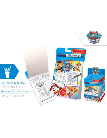 Kolorowanka + magiczny pisak Psi Patrol