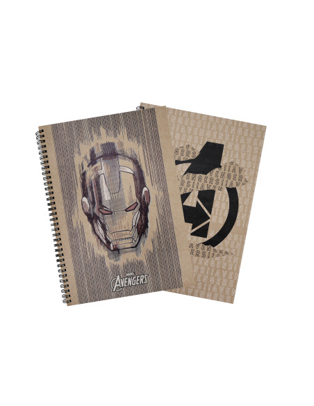 Kołozeszyt w kratkę A4/80k Avengers